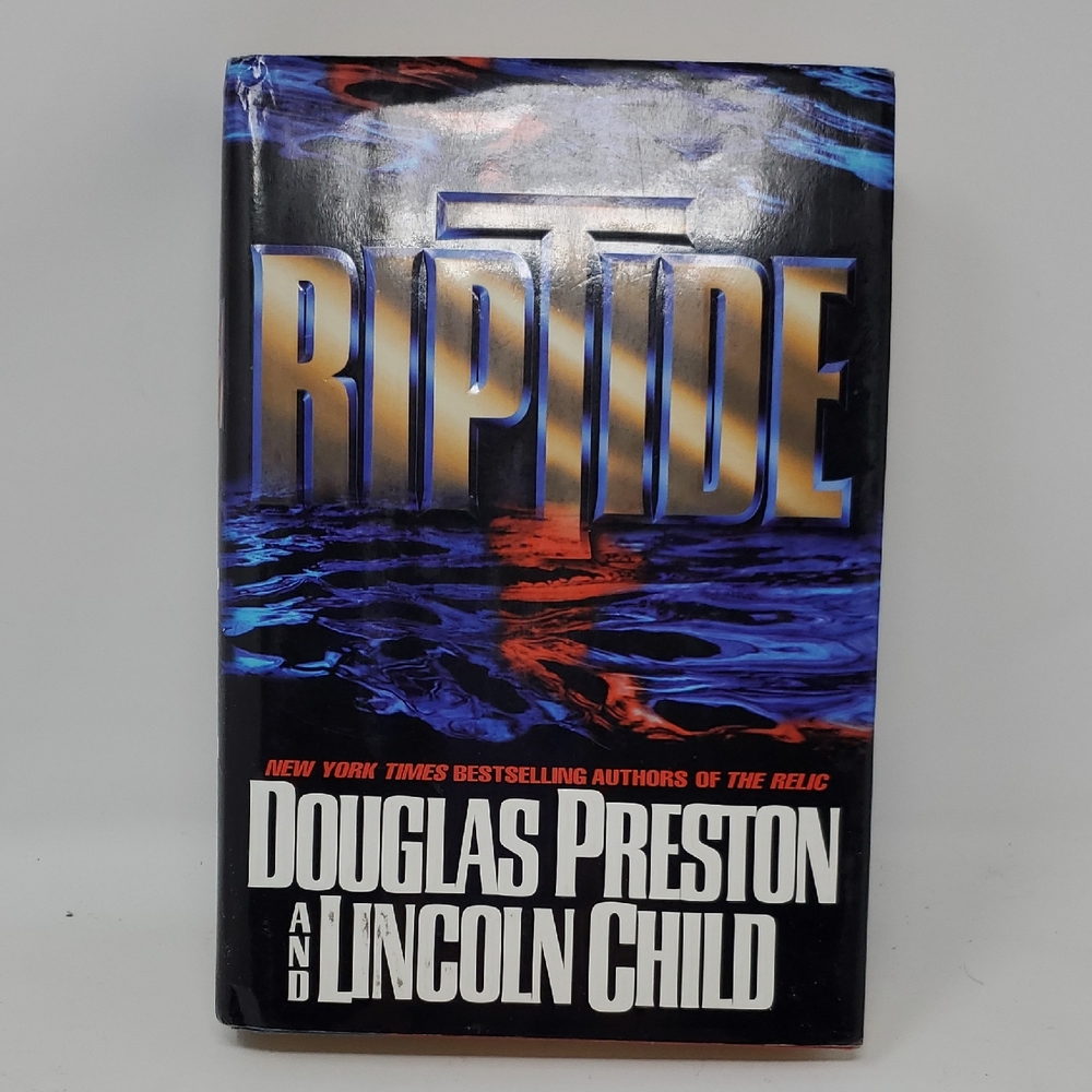 Riptide by Douglas Preston and Lincoln Child - Hardcover Book